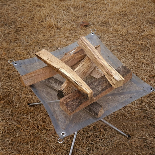 Outdoor Fire Pit and BBQ Grill